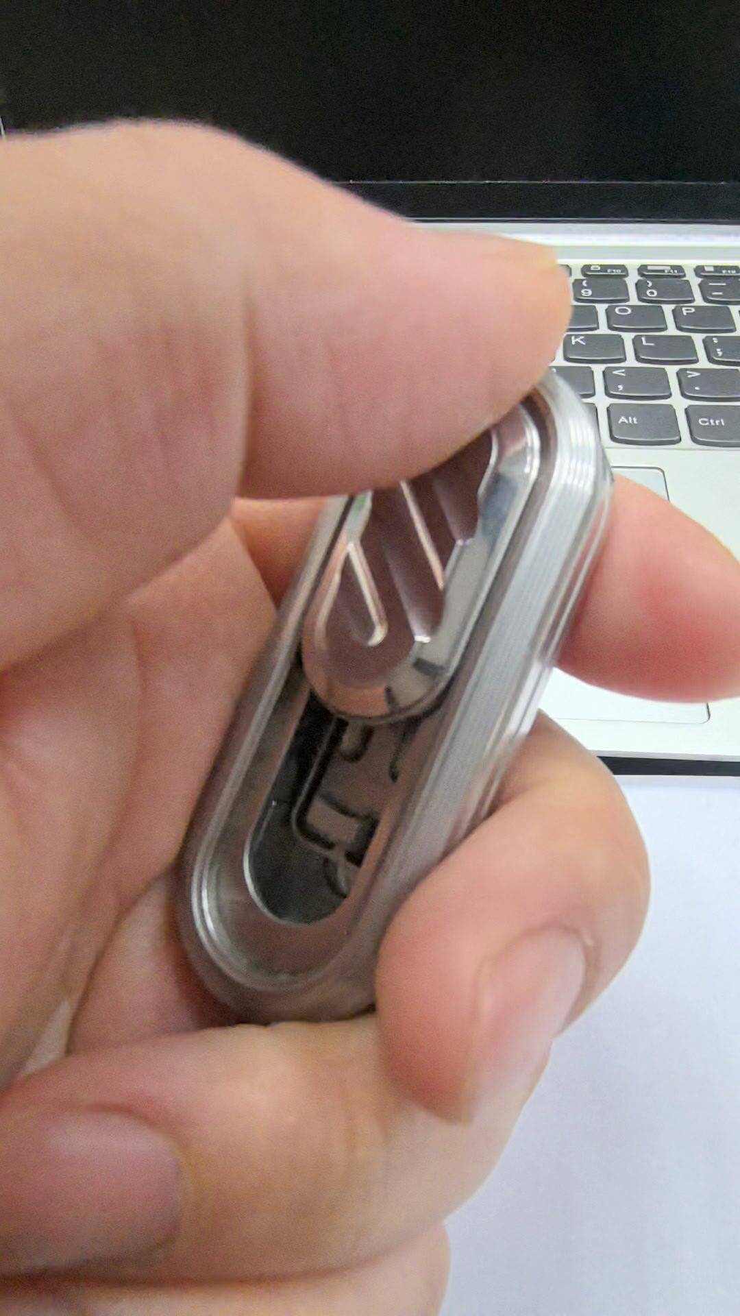 Popping Stainless Steel