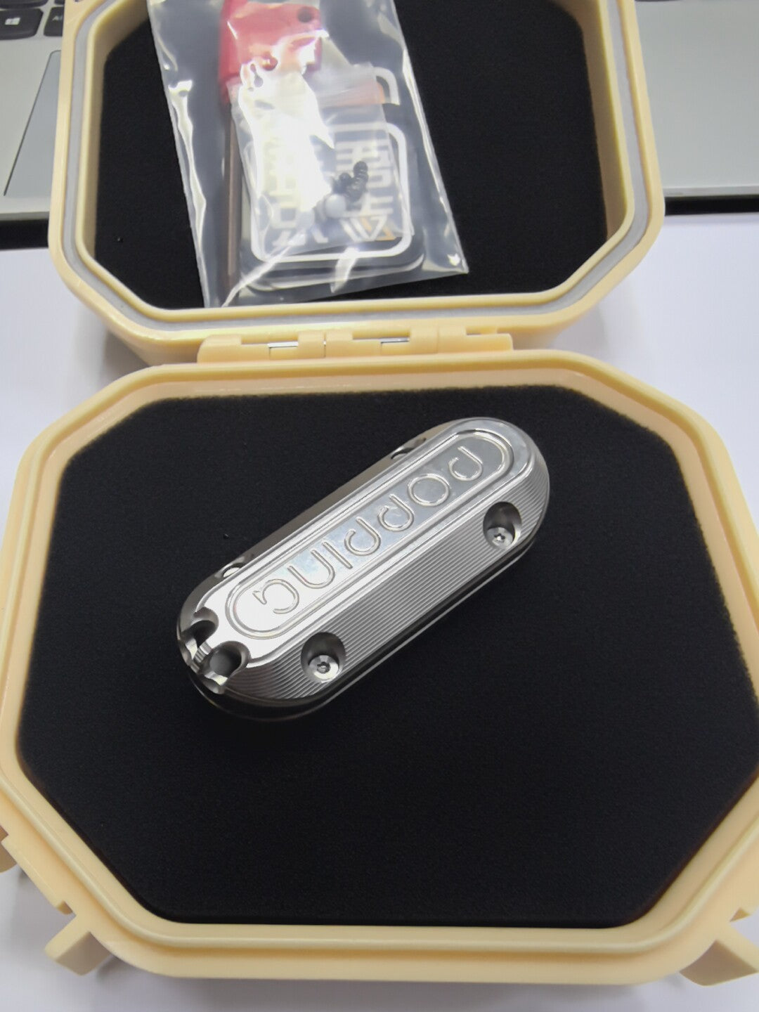 Popping Stainless Steel
