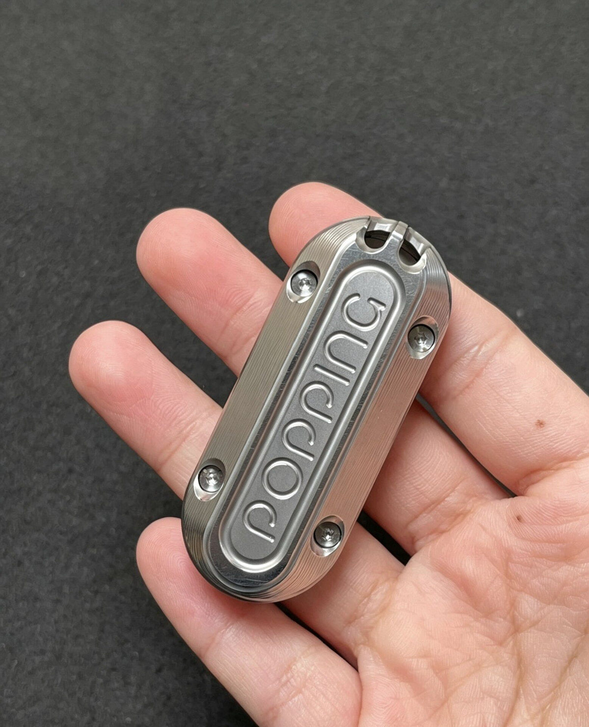 Popping Stainless Steel
