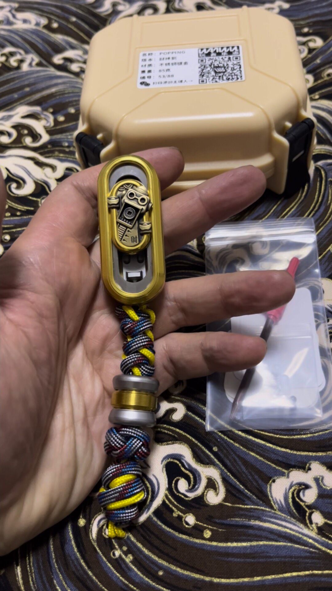 Popping Brass Titanium