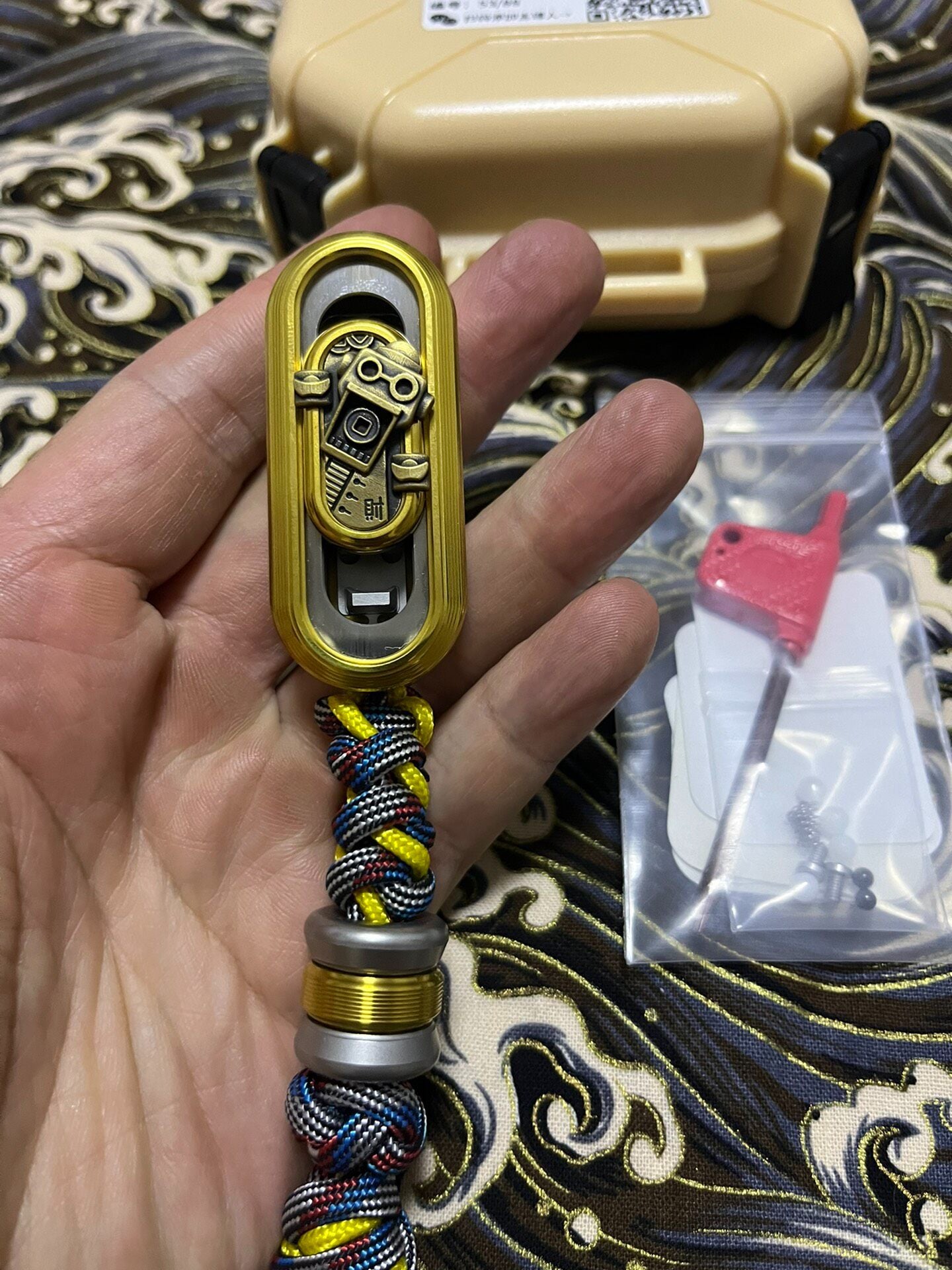 Popping Brass Titanium