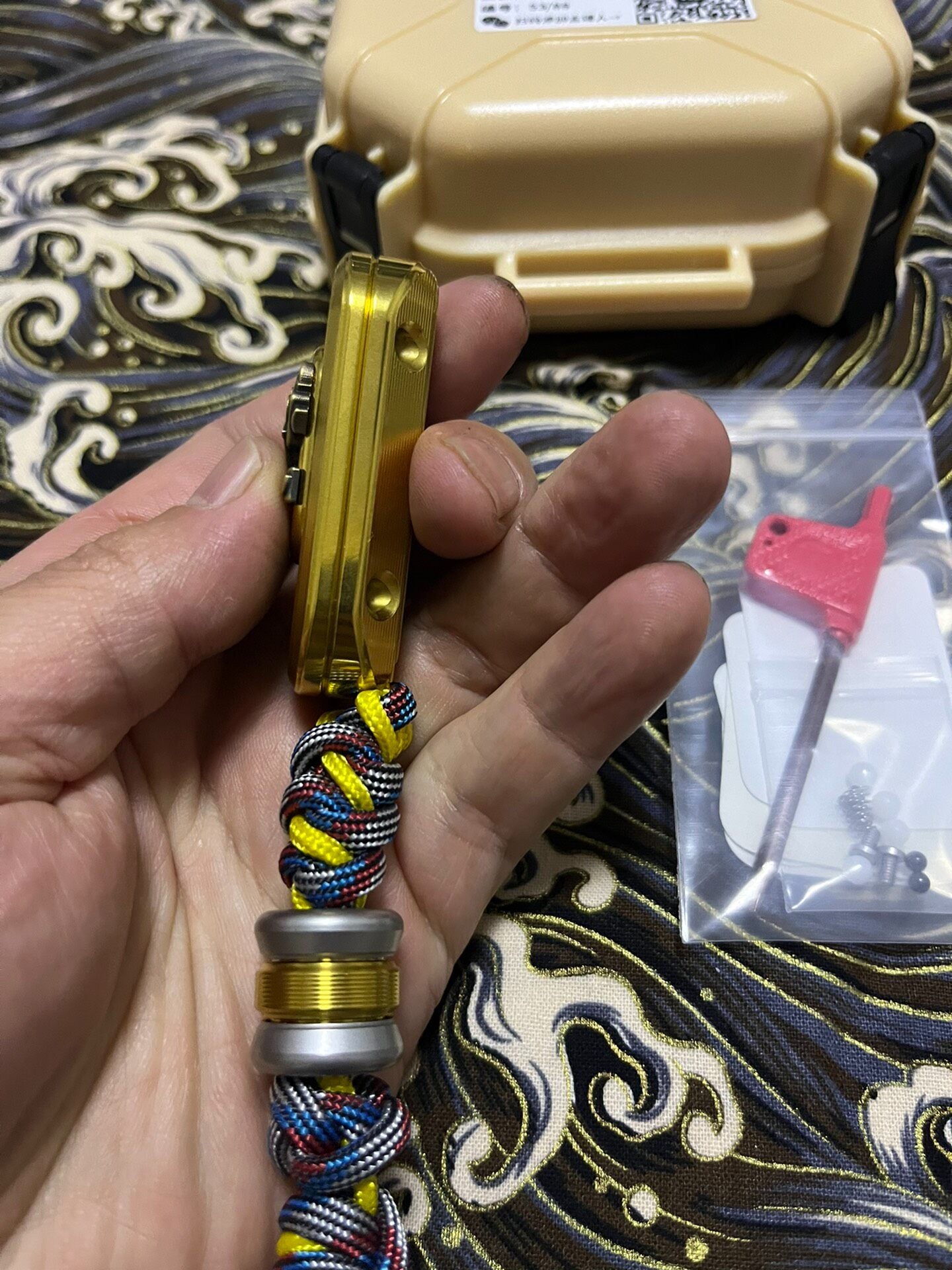 Popping Brass Titanium