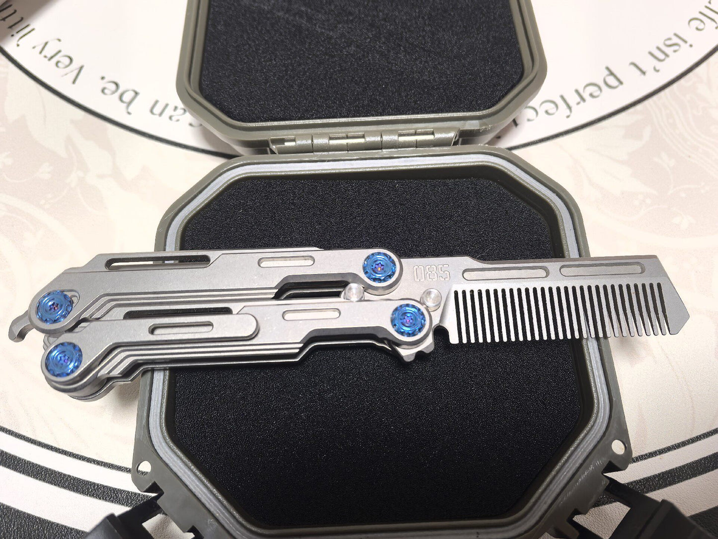 Gloom Balisong Titanium