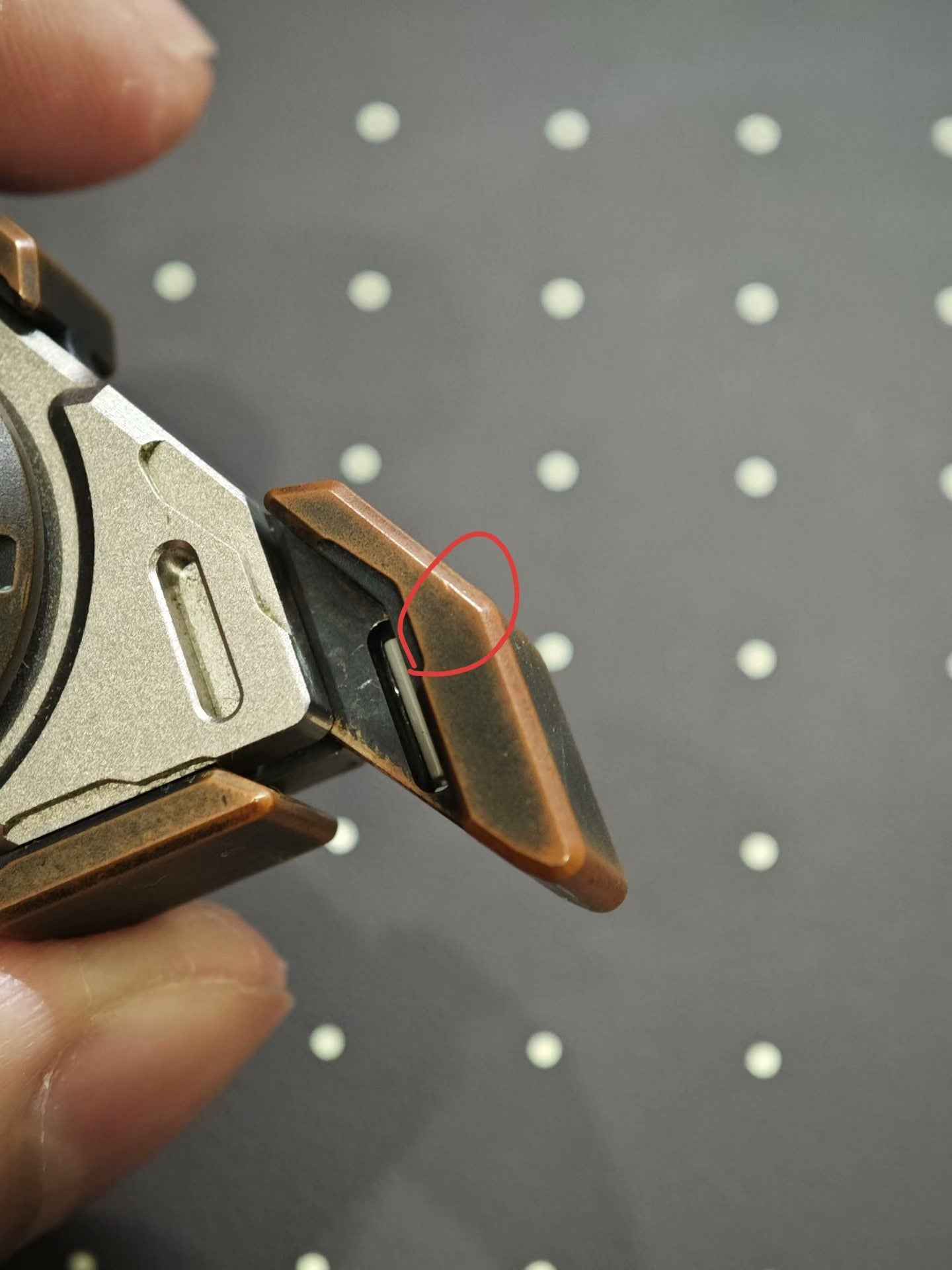 BROKEN BLADE Titanium Copper