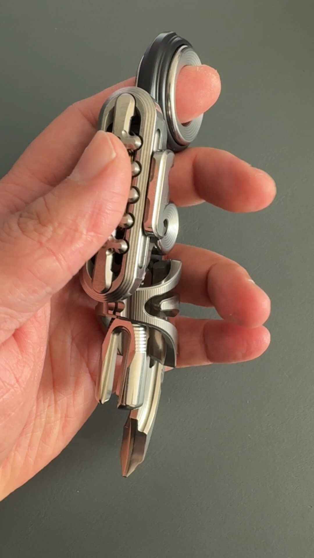 EXOSKELETON Titanium Stainless Steel
