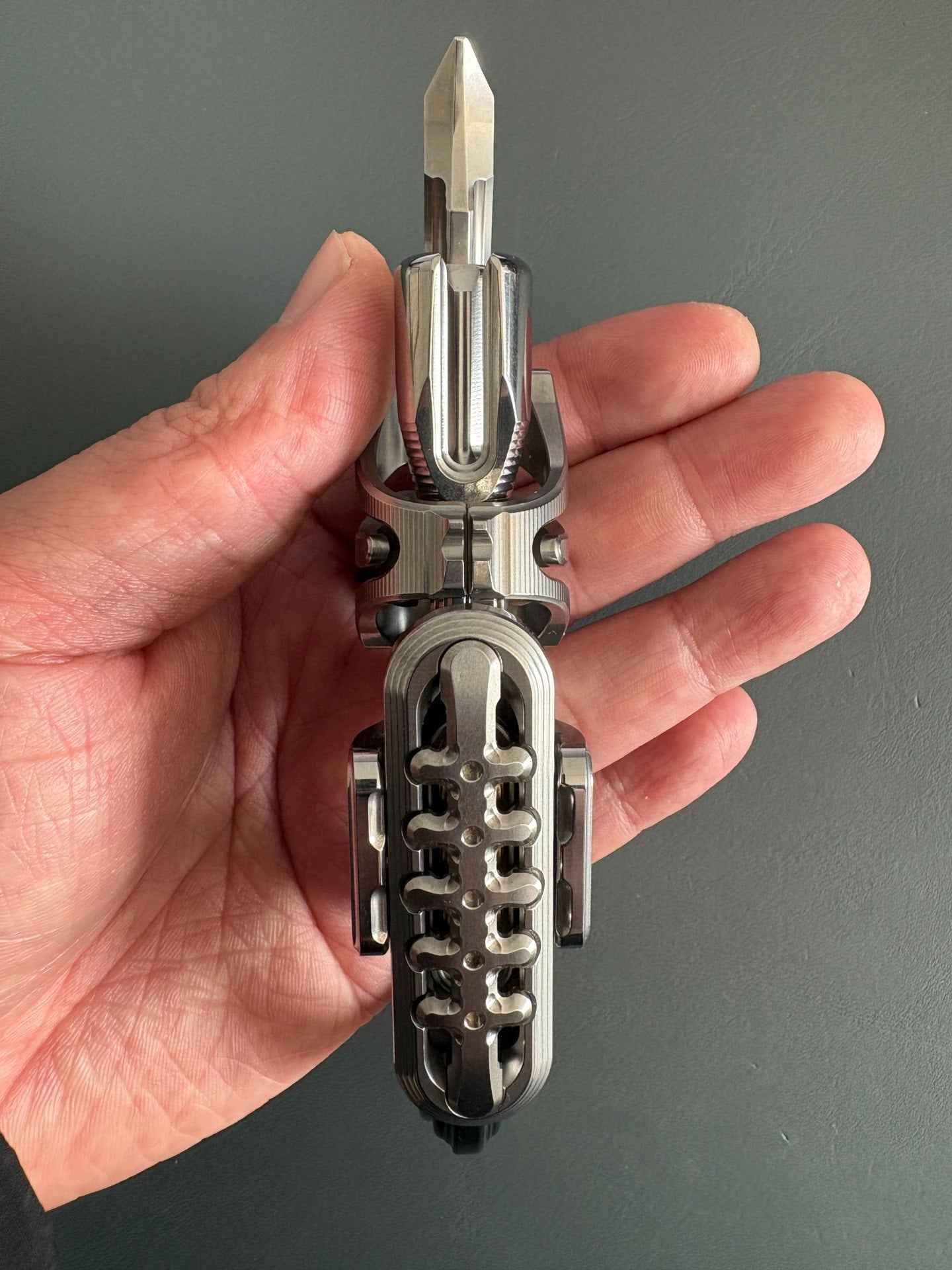 EXOSKELETON Titanium Stainless Steel