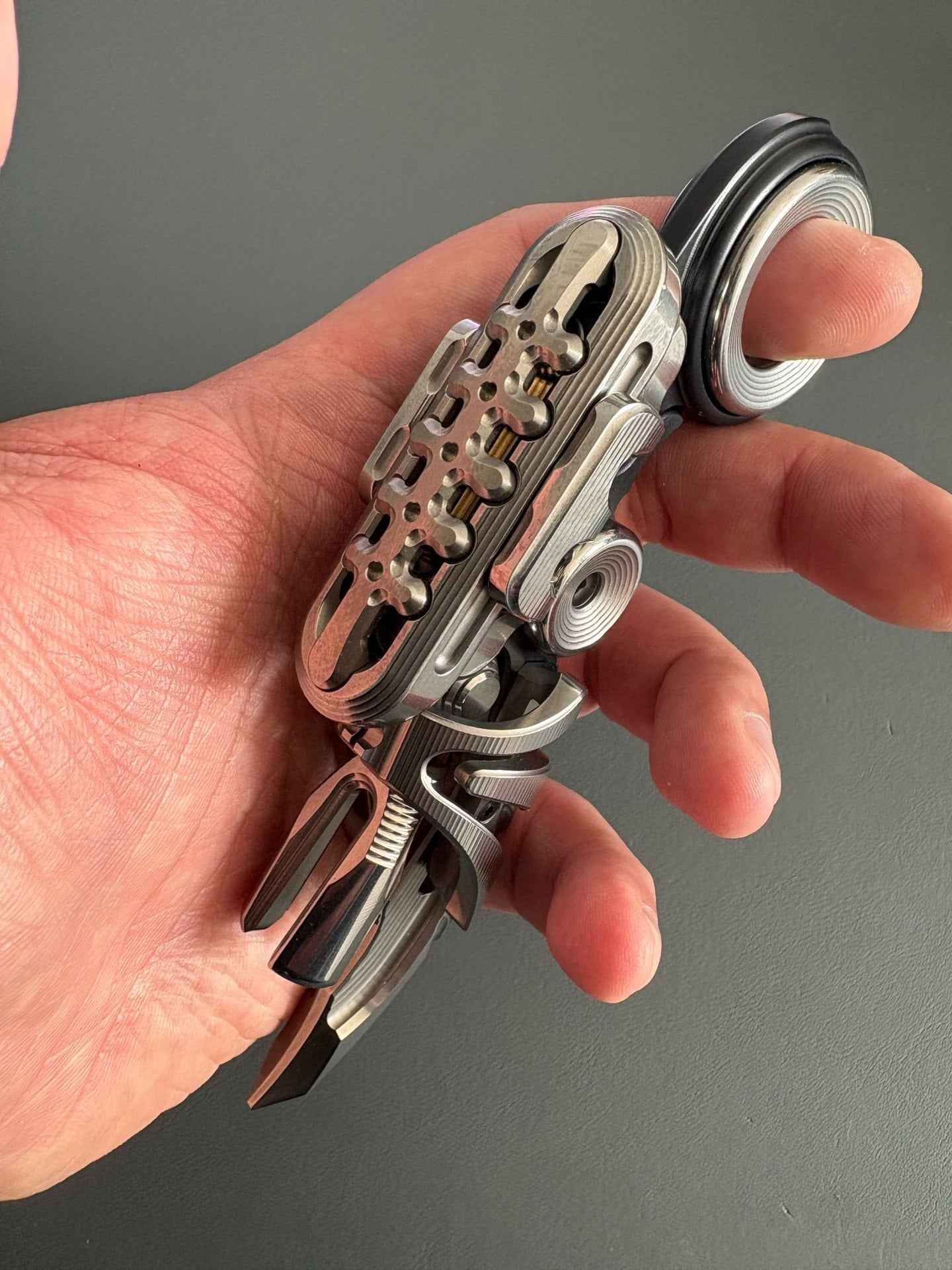 EXOSKELETON Titanium Stainless Steel