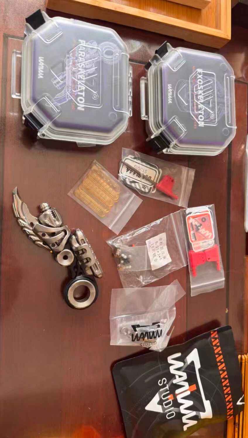 EXOSKELETON Titanium Stainless Steel PEEK