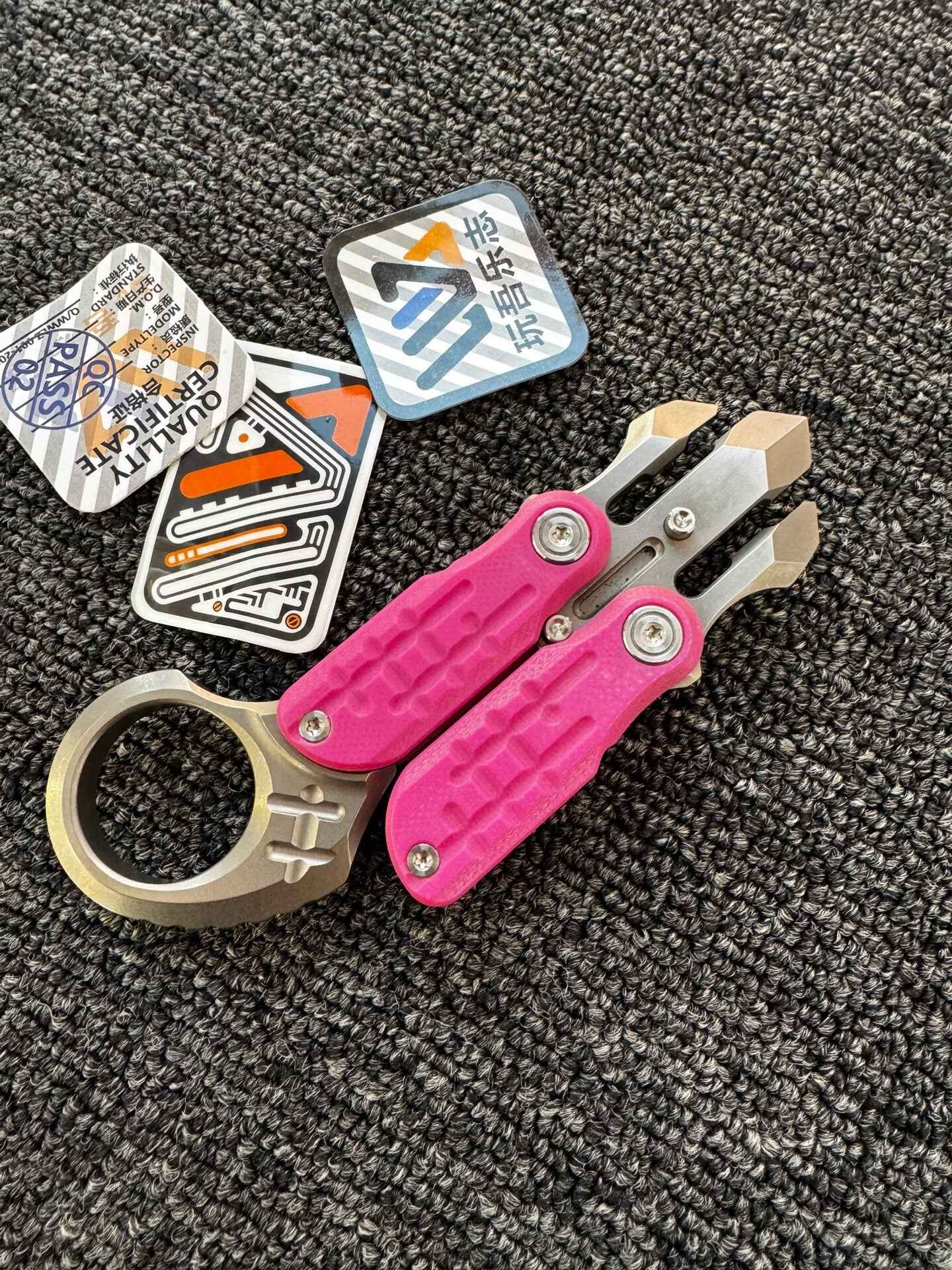 AQUAKING, Titanium, G10