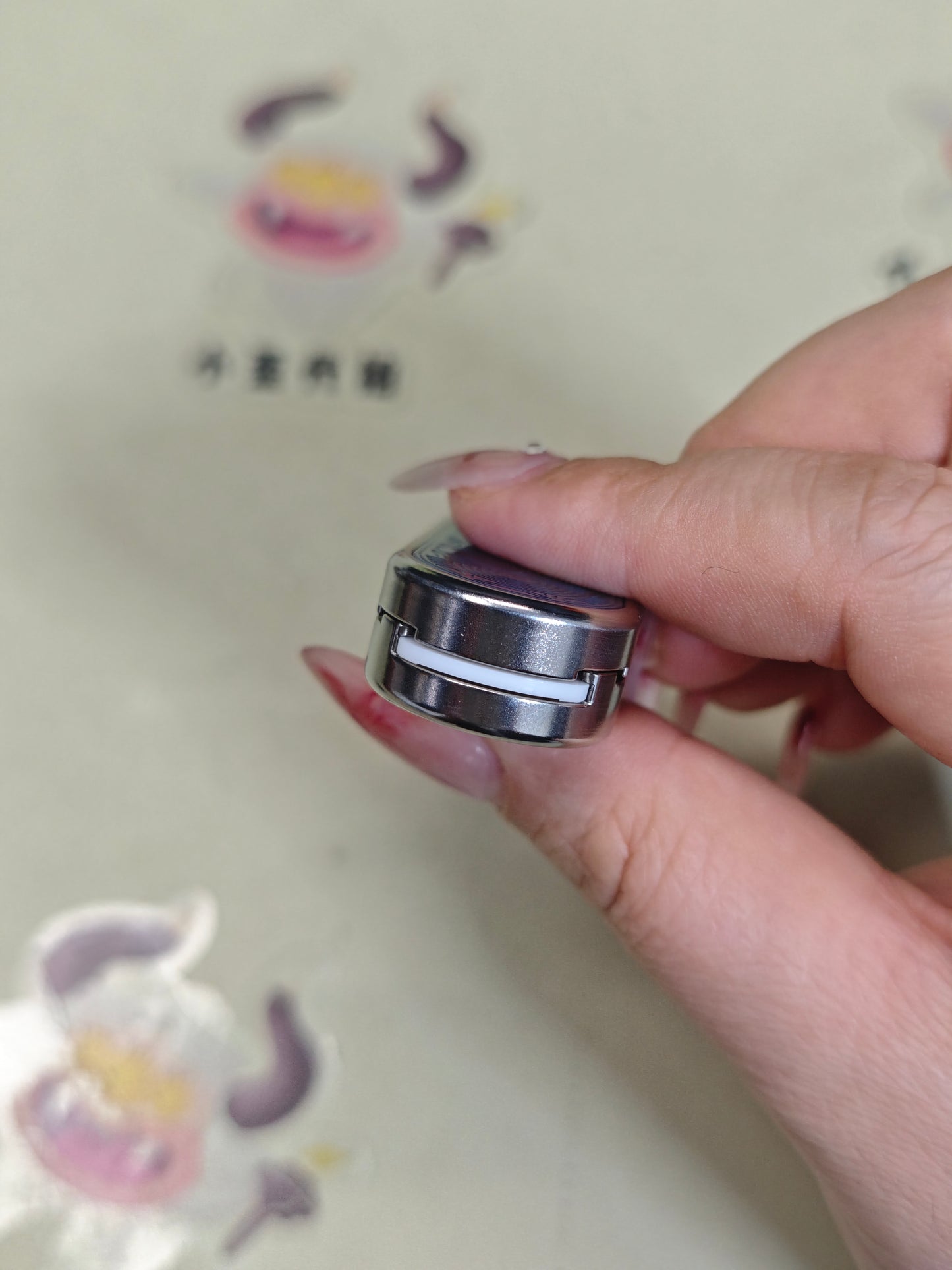 Ming Yin Titanium Engraved