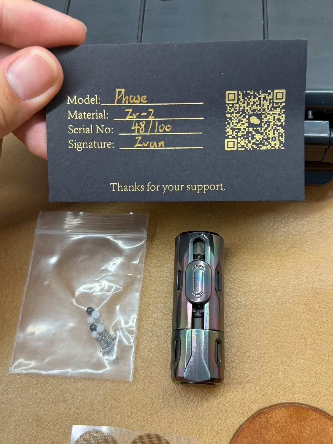 Phase Zirconium Oil Slick
