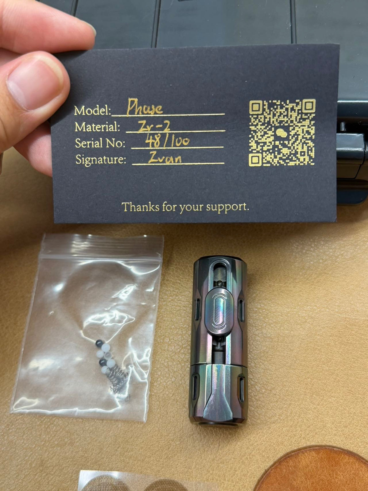 Phase Zirconium Oil Slick