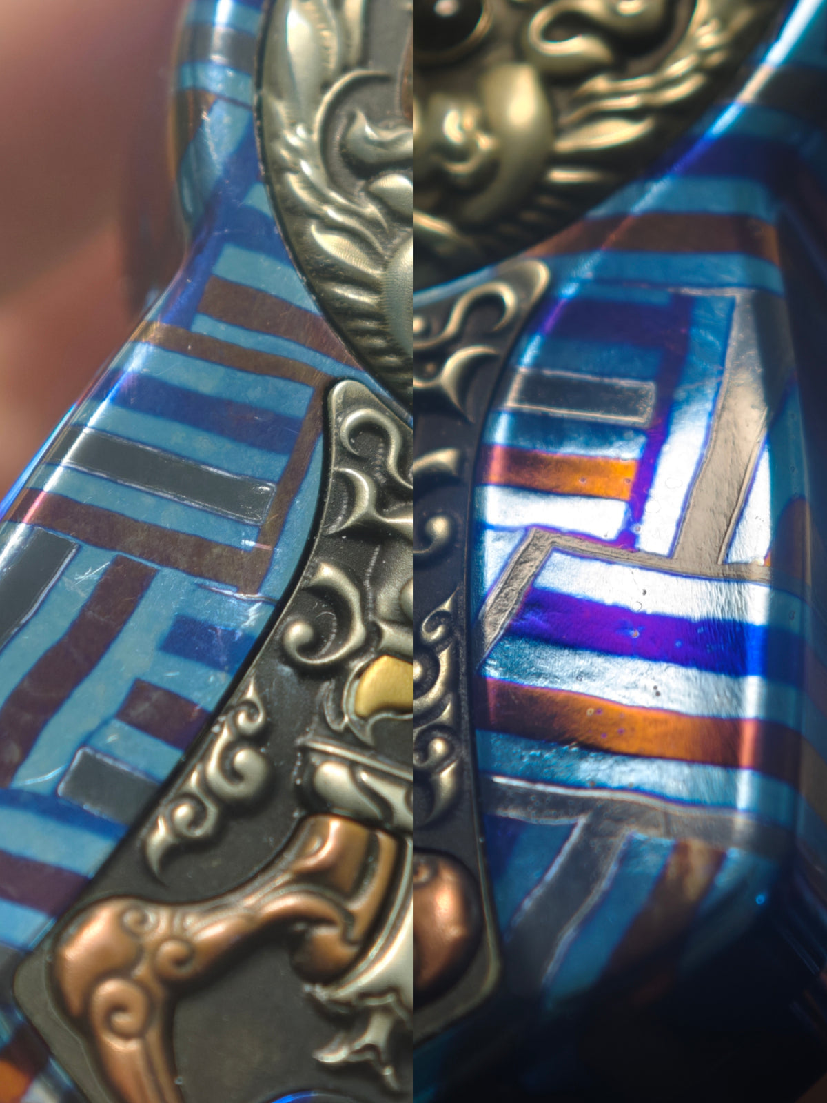 Demon Subduing Toga Tangcao Pattern Zircuti
