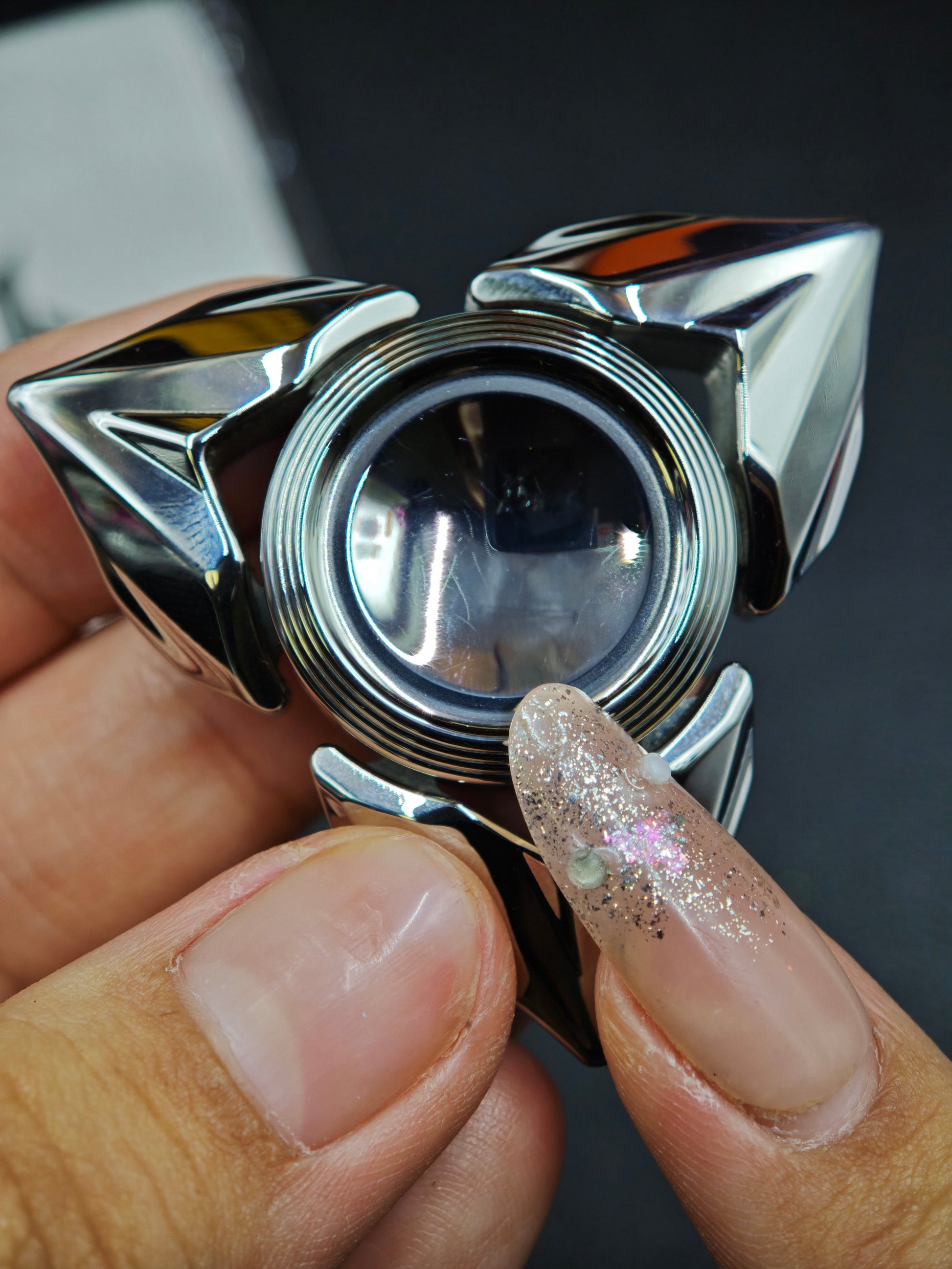 Magic Play Zirconium Ma Sagittarius Stainless Steel Polished
