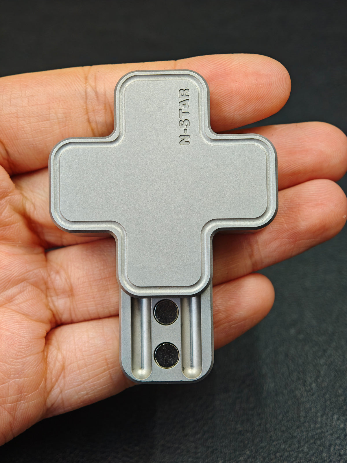 "+" Stainless Steel Resin-Sealed