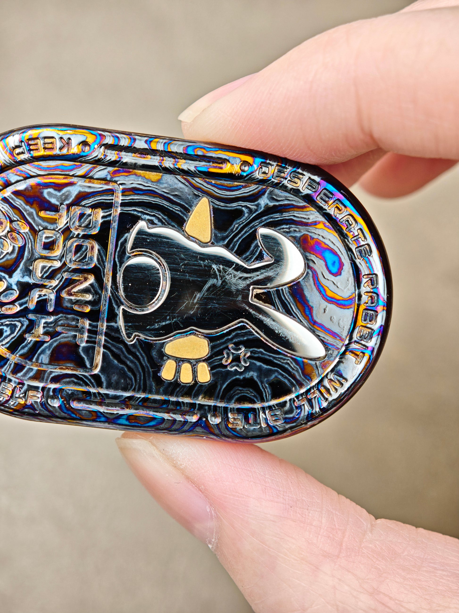 Grumpy Rabbit Rhythm Zirconium Zircuti