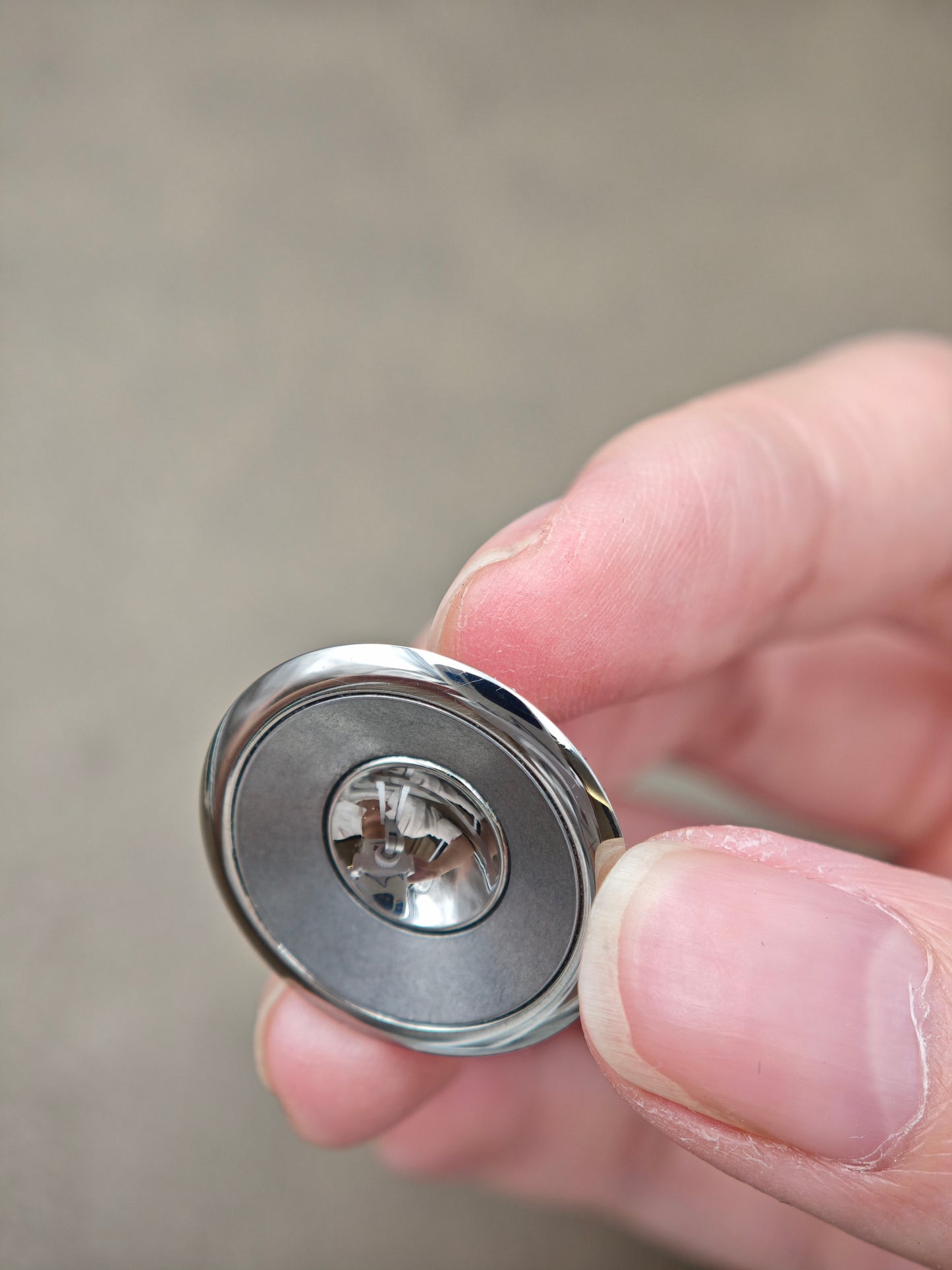 Lentic Stainless Steel Titanium