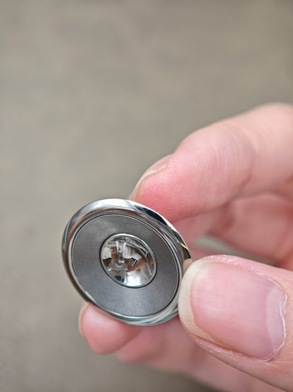 Lentic Stainless Steel Titanium