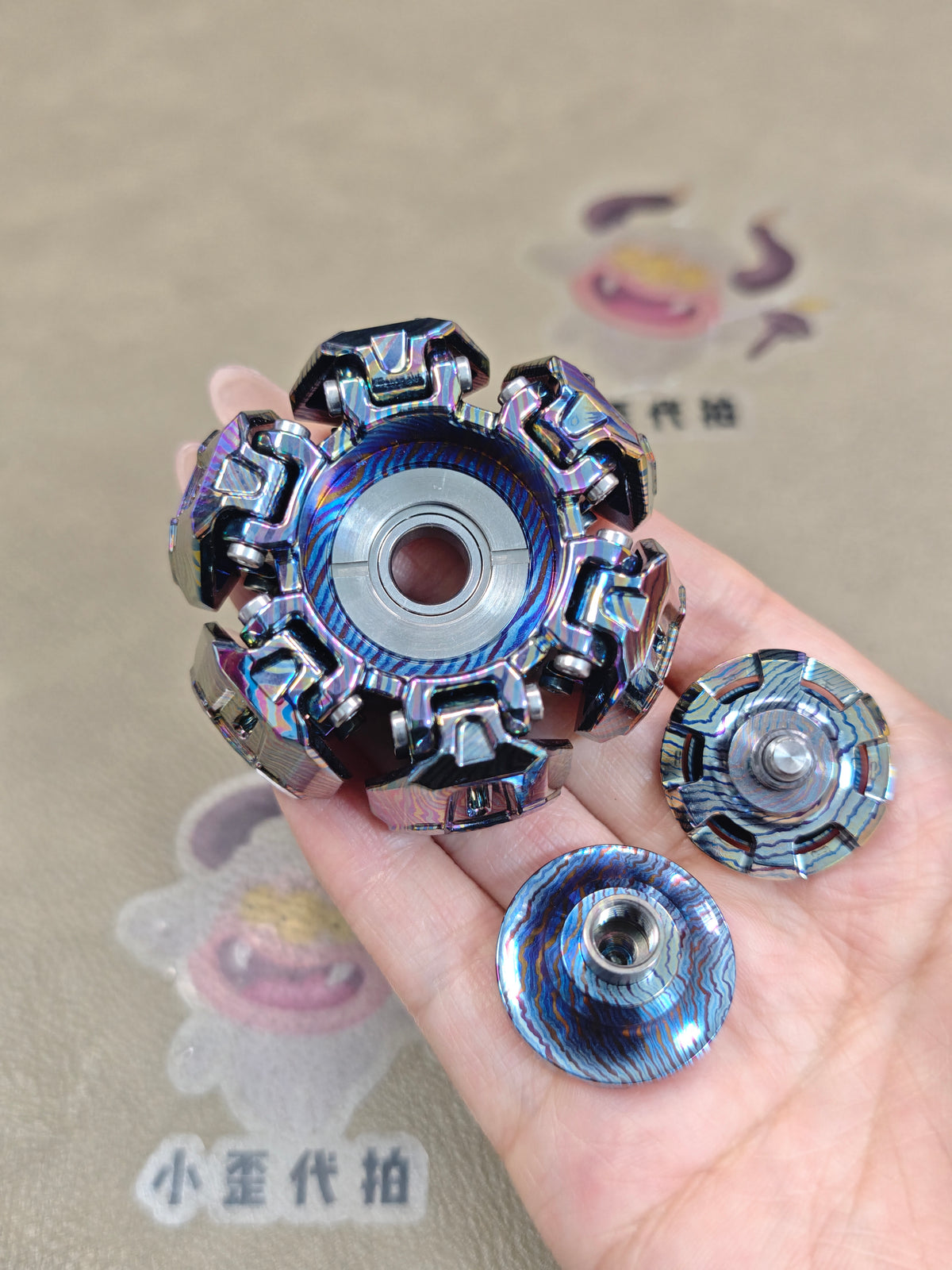 Ancient Iron Shell Opening Mokuti
