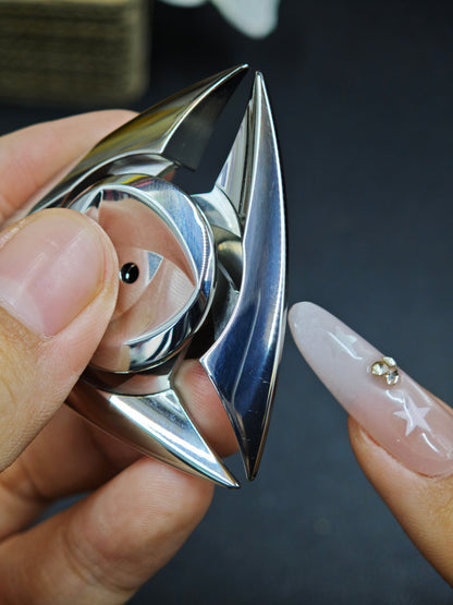 Pinwheel Stainless Steel Polished