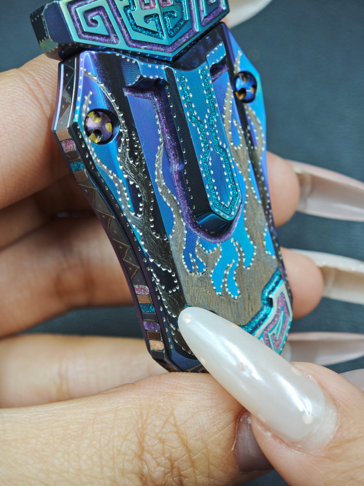 Taia Sword Zirconium Flamed