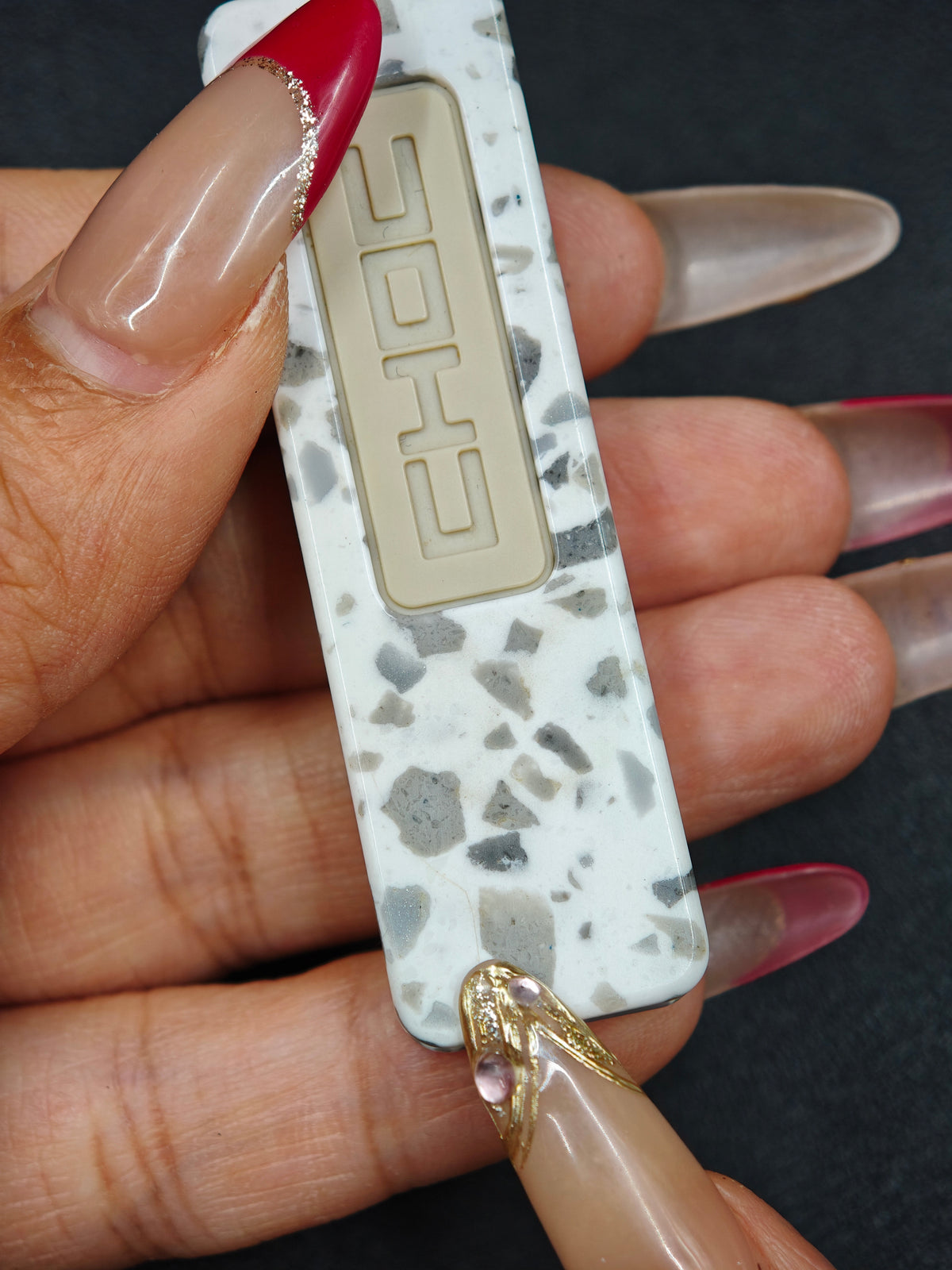 Nougat Choc Corian