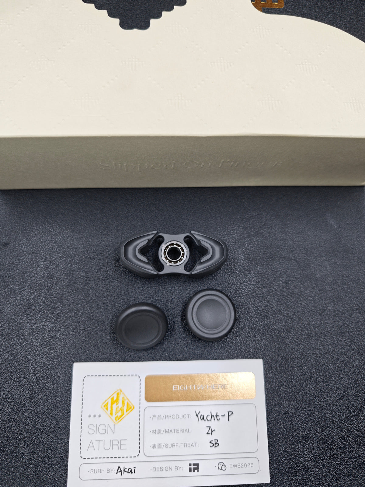 Pan Yixian Zirconium Color-Anodized Blasted