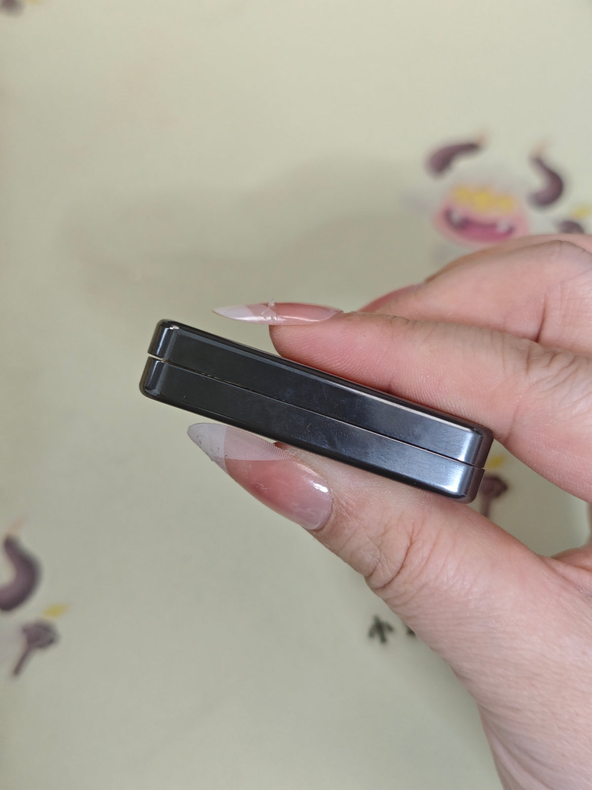 Brocade & Azure Paperweight Zirconium Polished