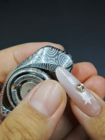 Mirror Eye Damasteel