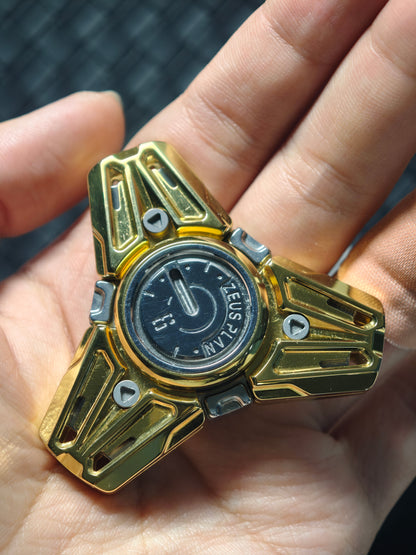 Zeus Project God of Time Stainless Steel Gold Plated