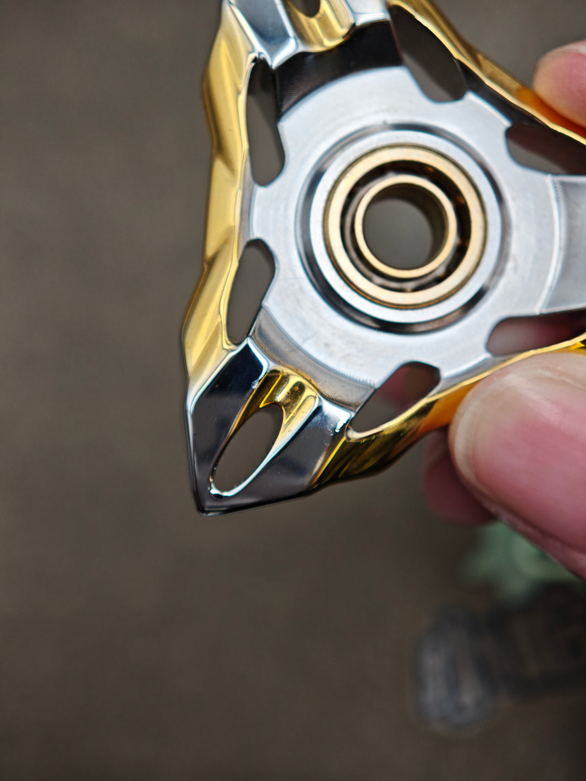 Flash Leap Stainless Steel Gold Plated