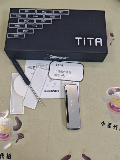Tita Stainless Steel Porcelain Washed