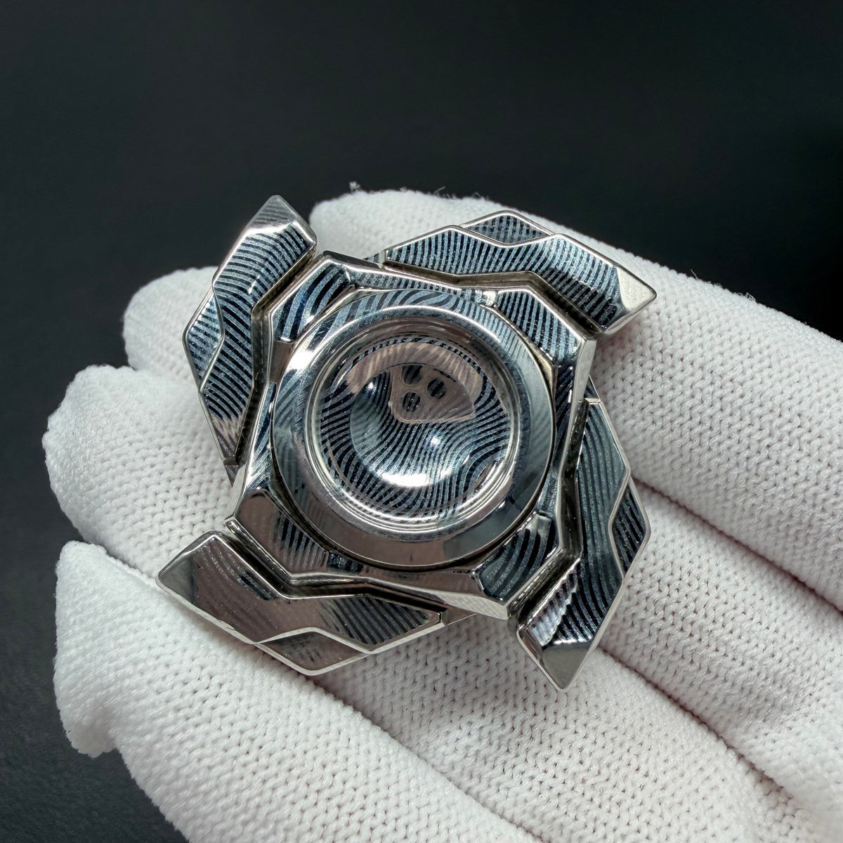 Haze Shell Opening Damasteel