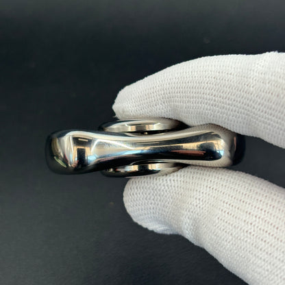 Folding Leaf Mini Titanium Polished