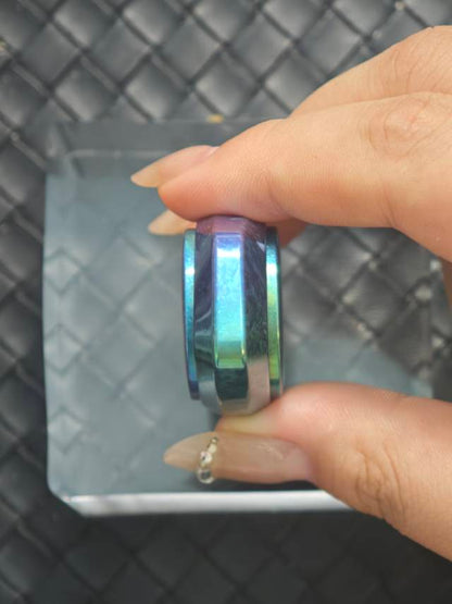 Phantom Dual Leaf Crystallized Titanium
