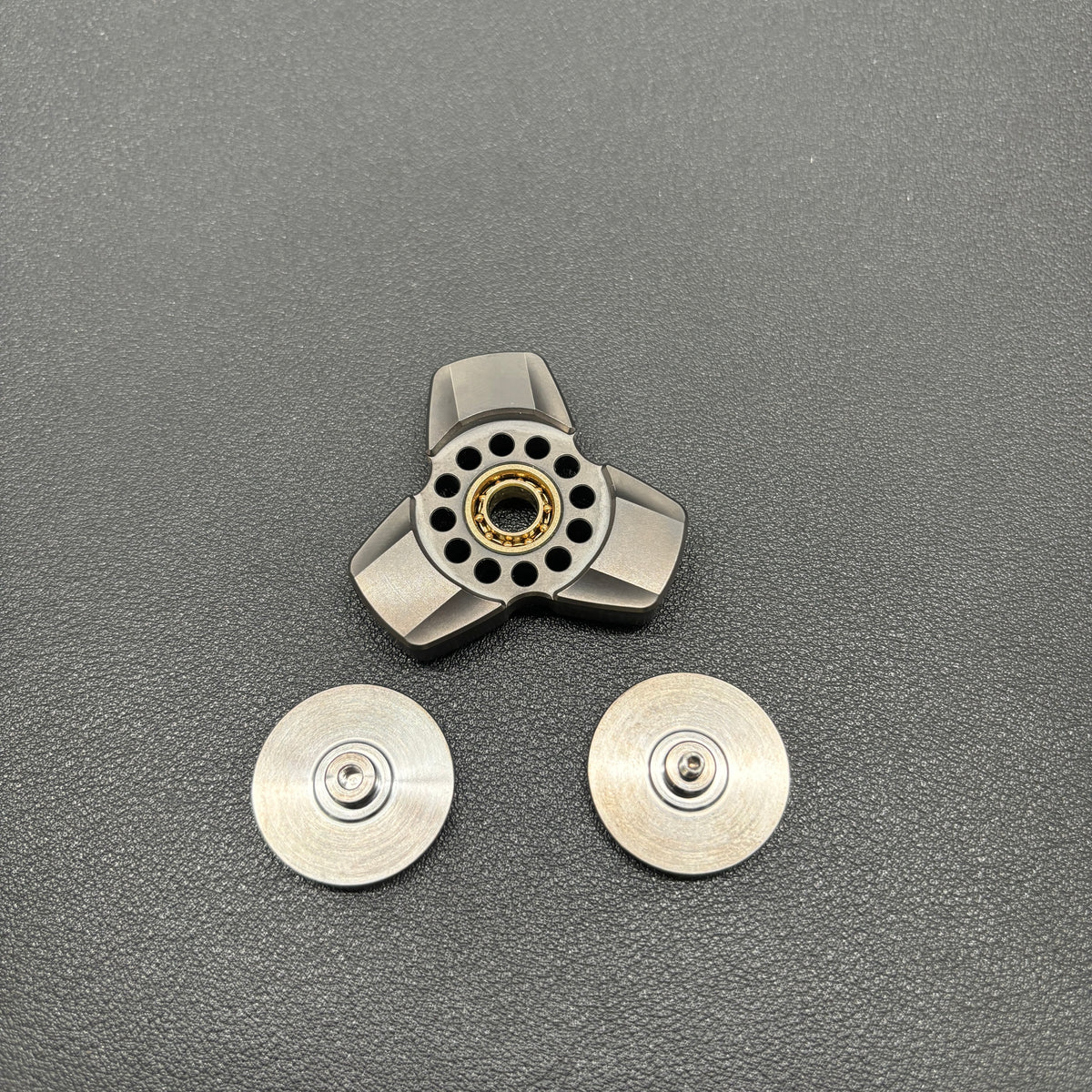 Gentle Breeze Bearing Cap Stainless Steel PVD Coated Stonewashed Machine Finished