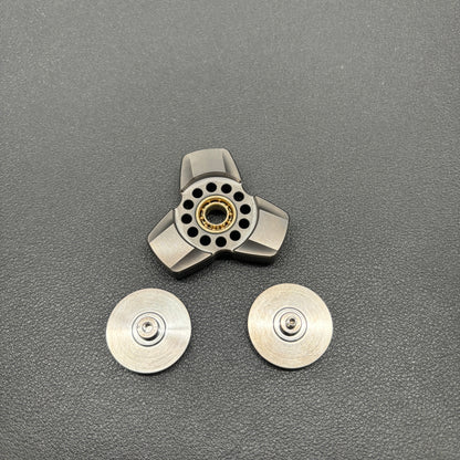 Gentle Breeze Bearing Cap Stainless Steel PVD Coated Stonewashed Machine Finished