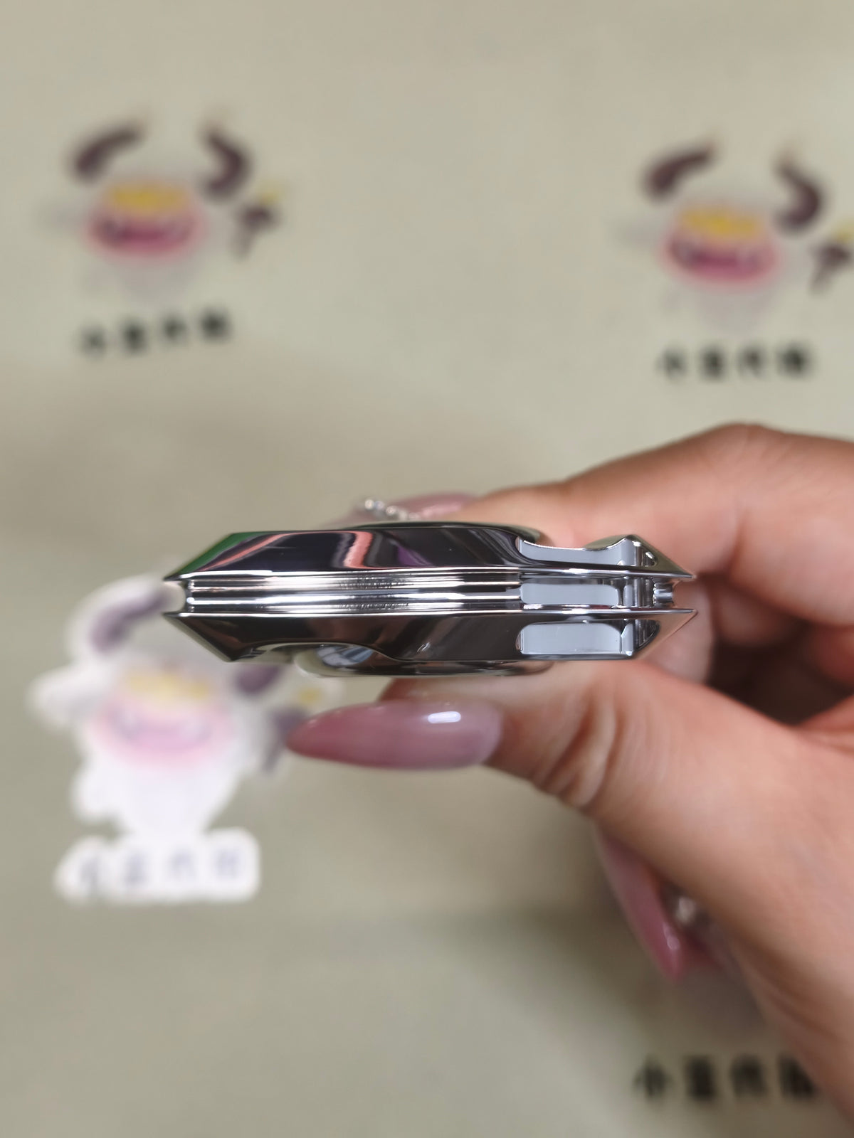 Aesth Stainless Steel Engraved Polished
