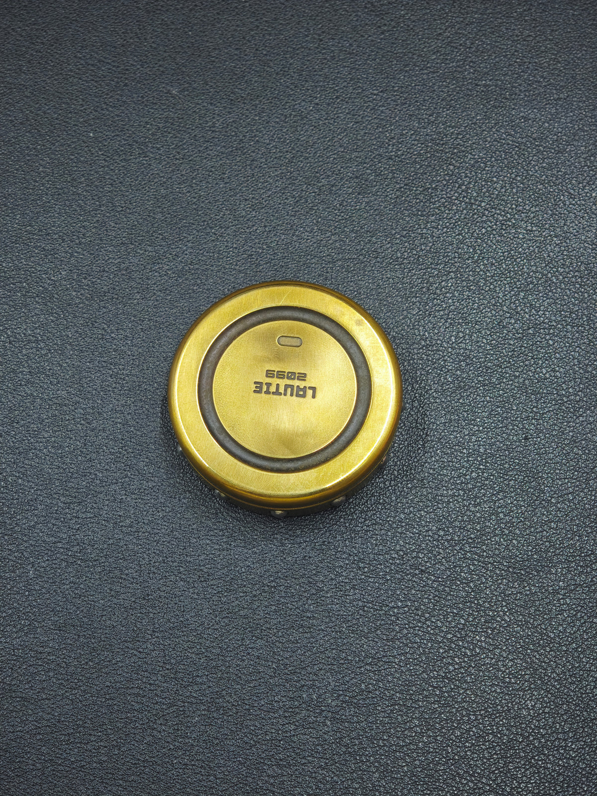 Dealer Button Brass