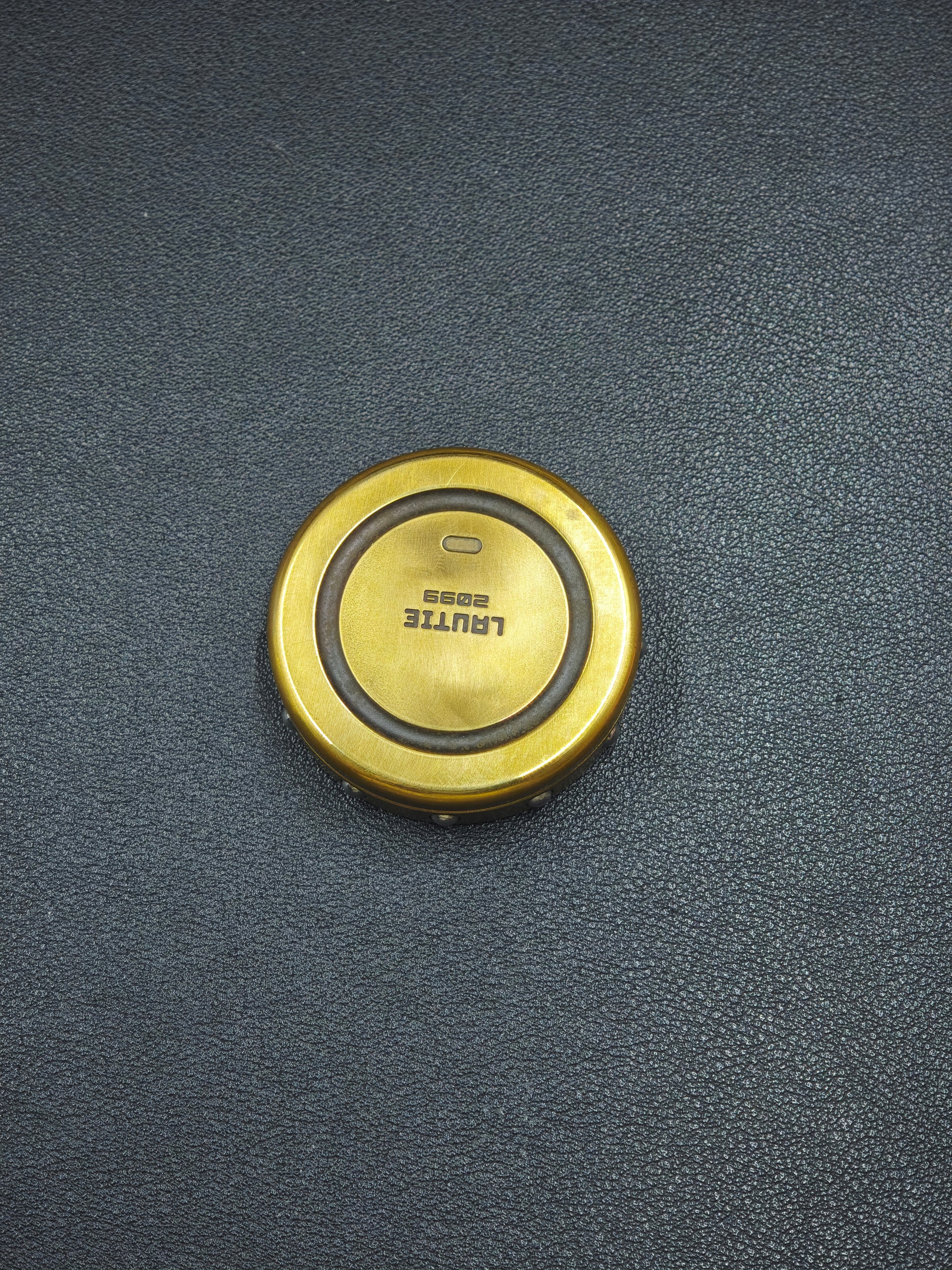 Dealer Button Brass
