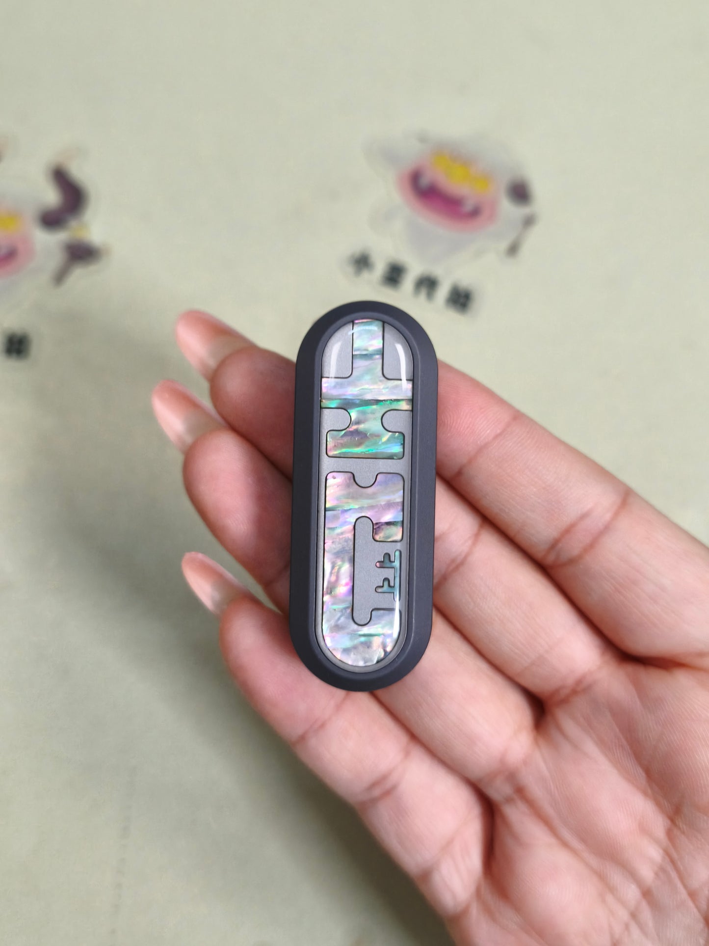 Lucky Draw Zirconium Engraved