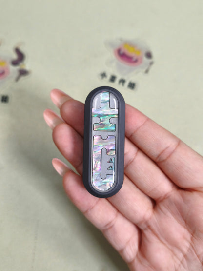 Lucky Draw Zirconium Engraved