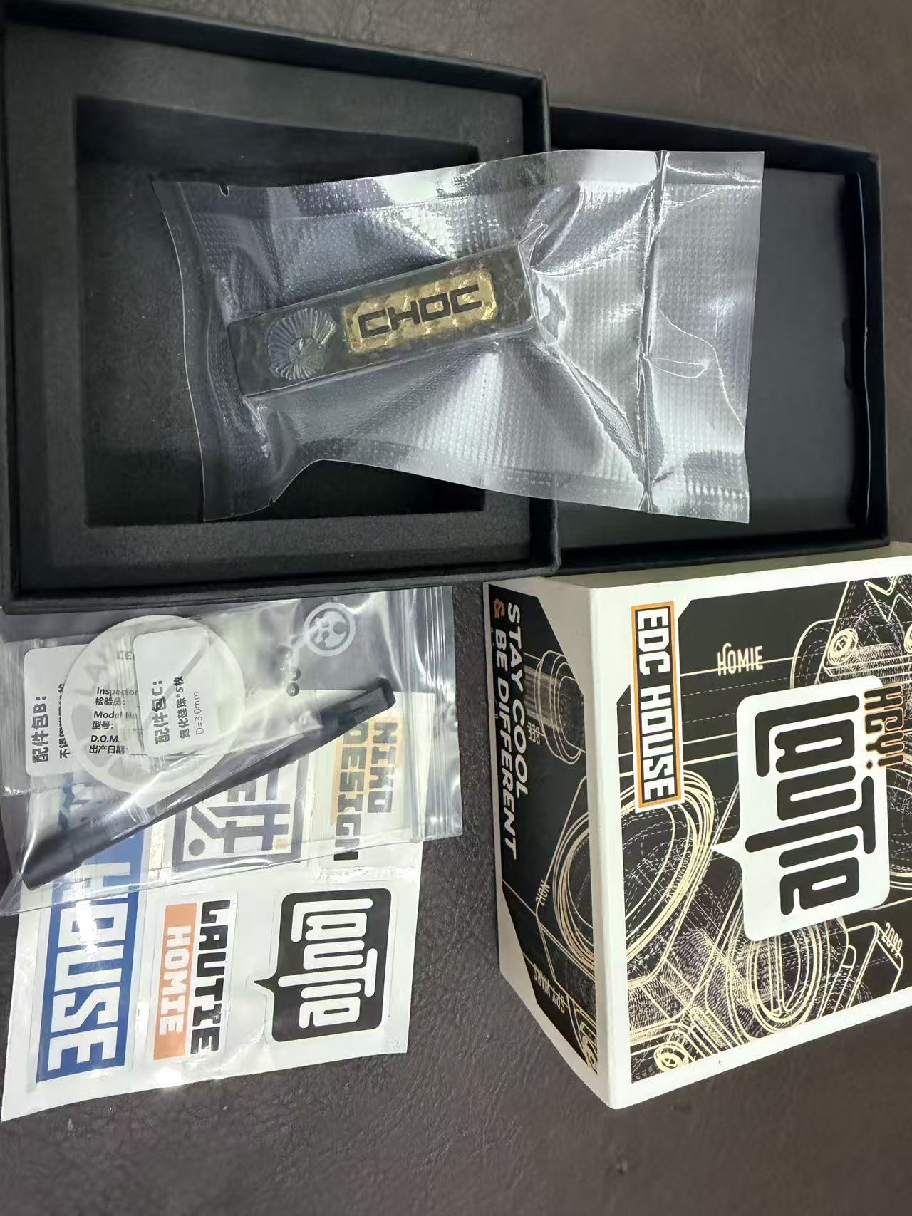 Choc Zirconium Stainless Steel Brand New