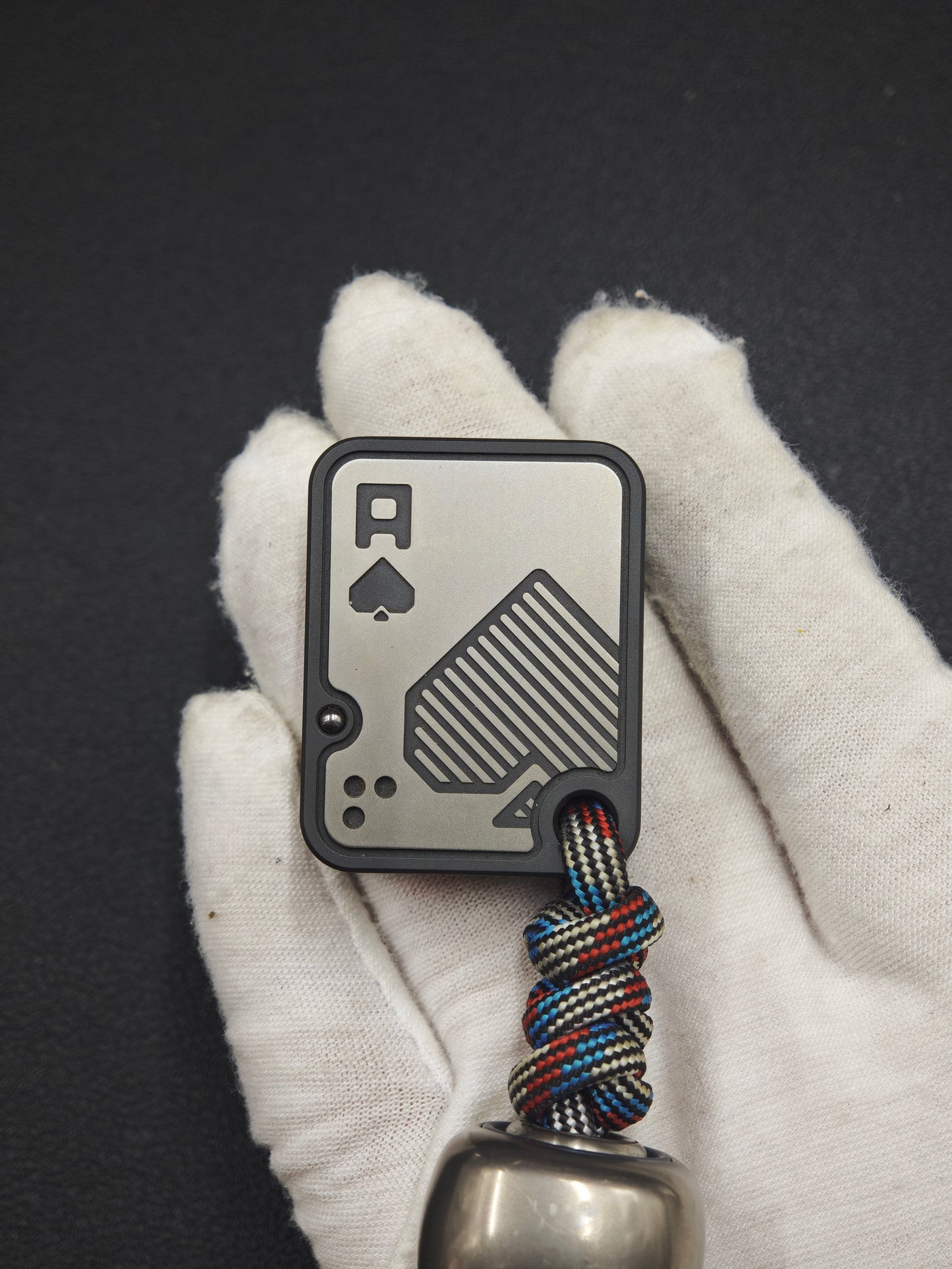 AAA Push Card Titanium Zirconium Copper