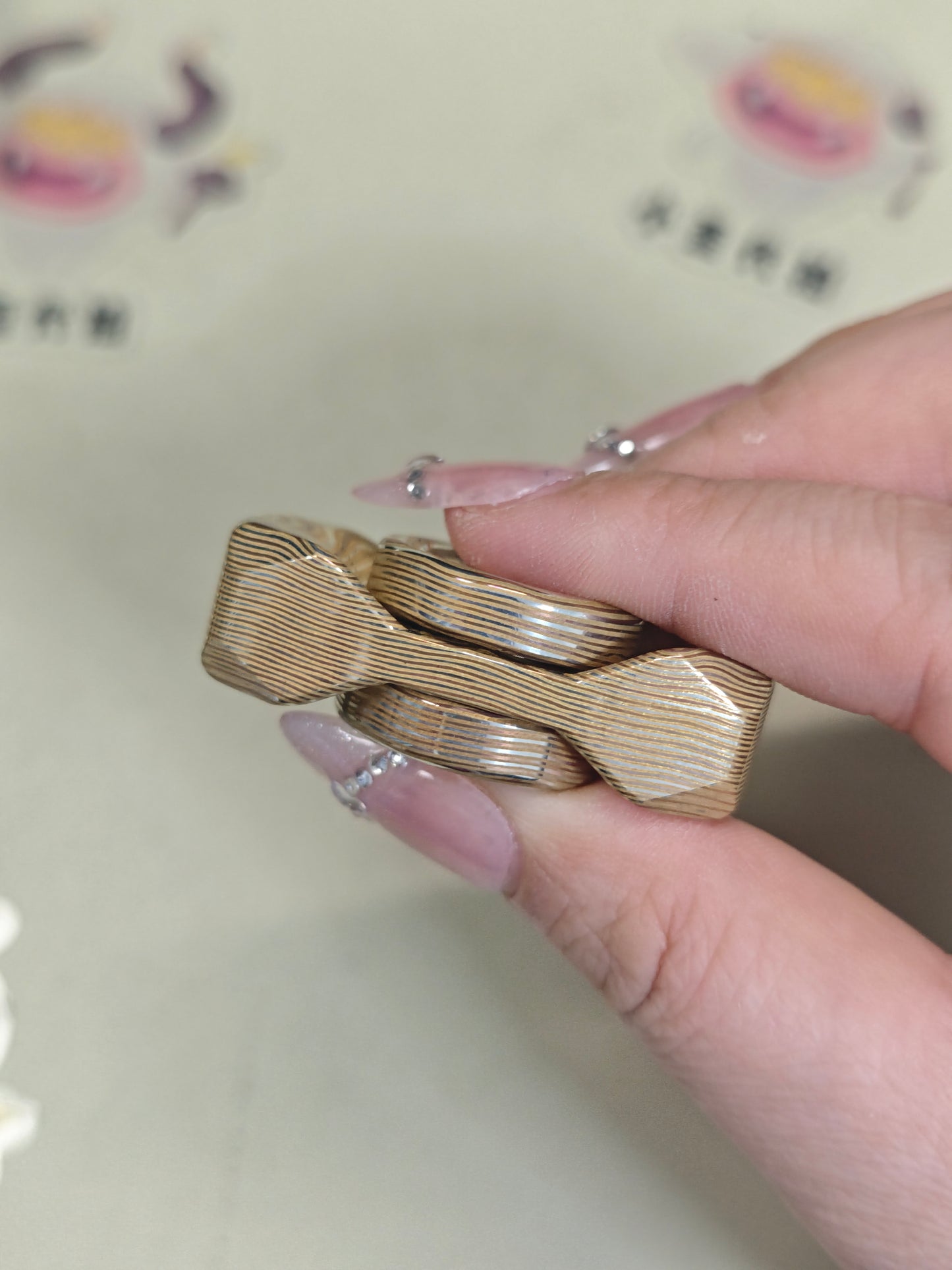 Fat Tiger Mokume Copper