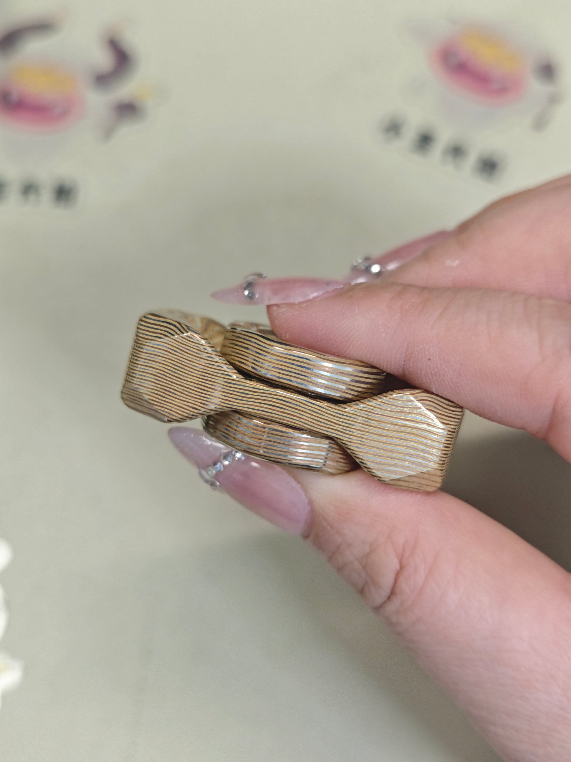 Fat Tiger Mokume Copper