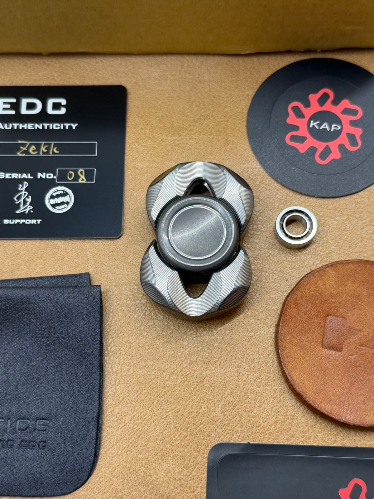Zekk Titanium Stonewashed