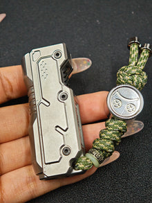 Cyborg Soul Stainless Steel Damasteel