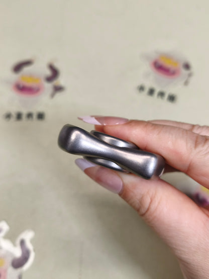 Folding Leaf Mini Titanium Stonewashed