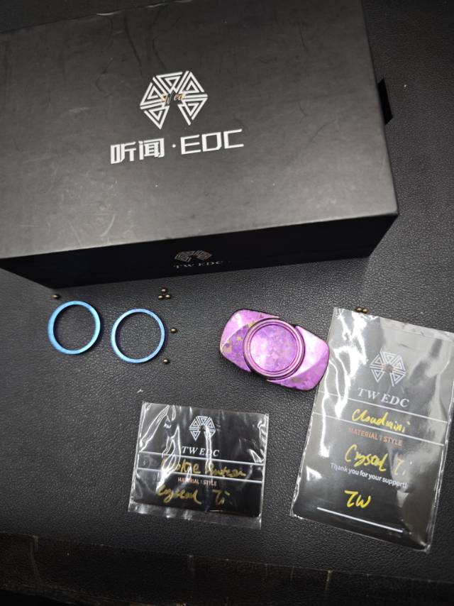 Premium Exquisite Cloud Crystallized Titanium